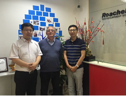 英国Roaches公司执行总裁Philip到访上海罗中科技发展有限公司！