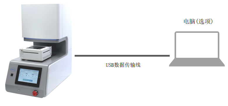KES-QM接触冷暖感测试仪可连接PC